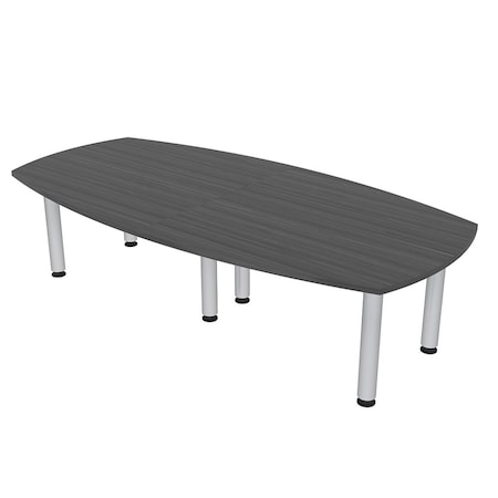 Skutchi Designs 45 in W, 96 in L, 29 in H, Engineered Wood Top, Grey HAR-ABOT-46X93-PT-AN